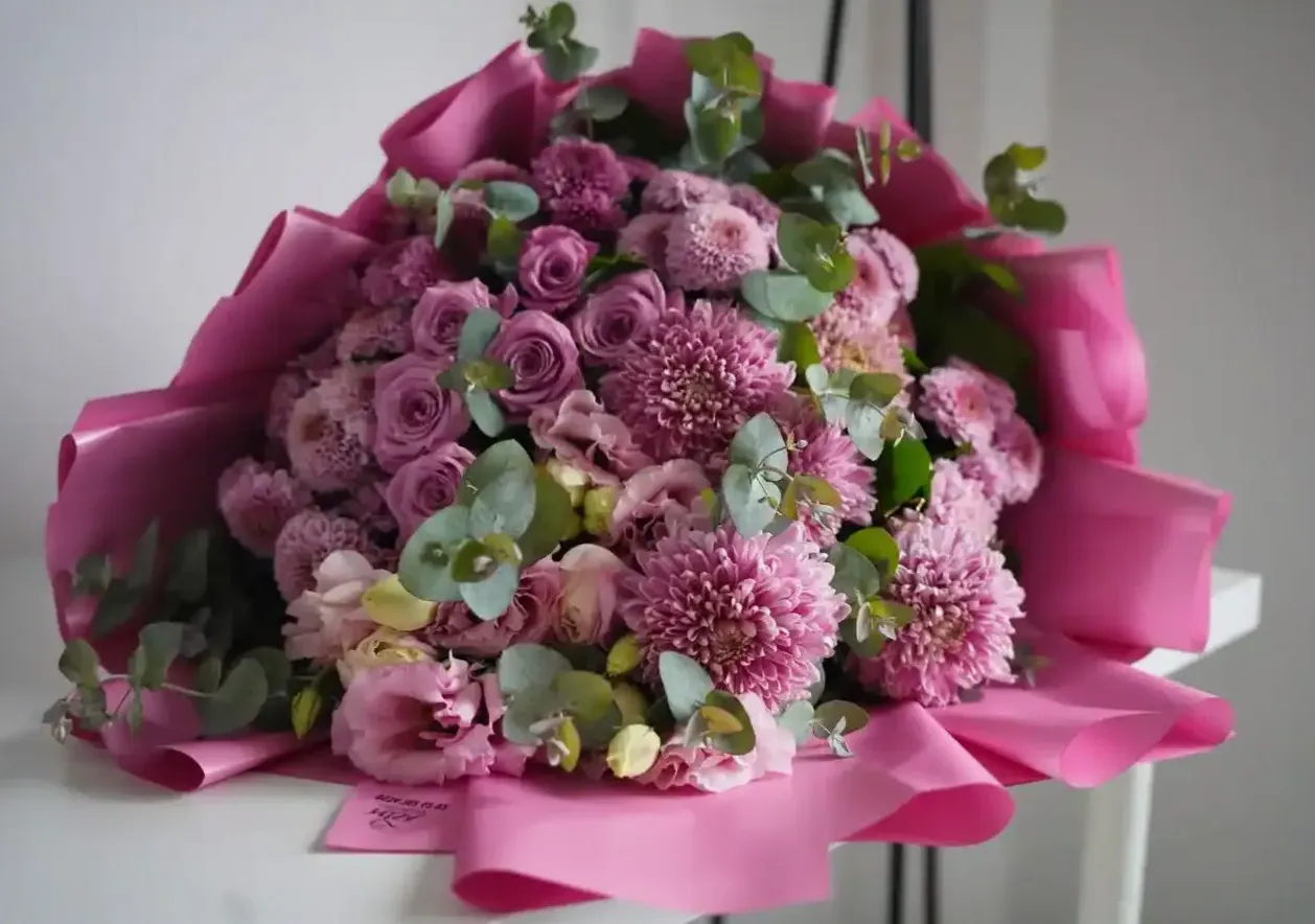 Wiązanka z liliami